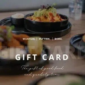 PLTFRM WIJNTUIN BOMA gift card